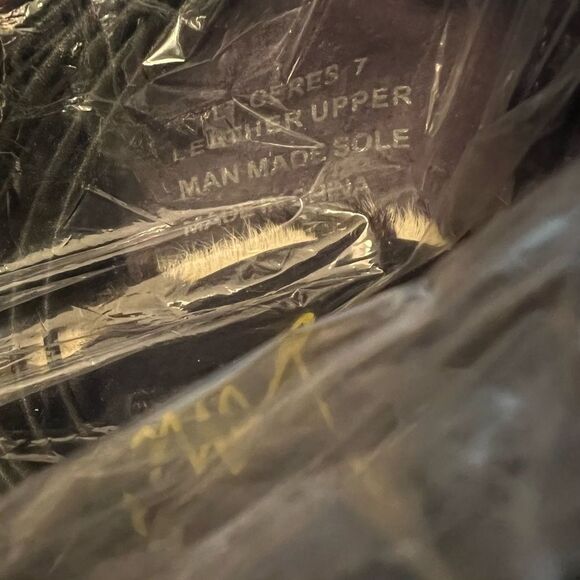 NEW London Trash Leather  Black White Zebra Fur Platform Stiletto Heel 7 - Picture 12 of 12